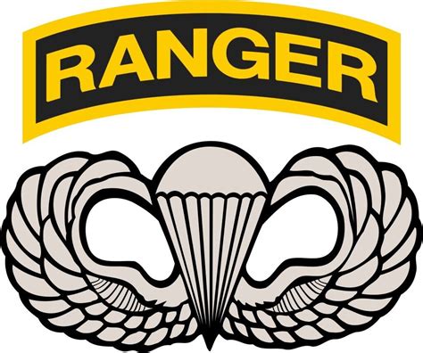 Us Army Ranger Airborne Wings Military Logo Vinyl Decal Car Window Wall