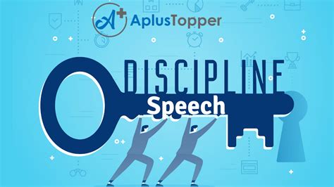 Discipline Speech Speech On Discipline For Students And Children In
