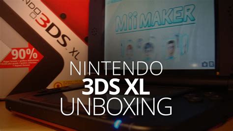 Nintendo 3ds Xl Unboxing Youtube
