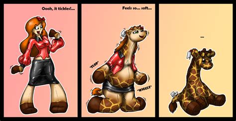 Sammy Plushie Toy Giraffe Transformation By Redflare500 On Deviantart