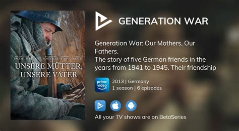 Where To Watch Generation War Tv Series Streaming Online