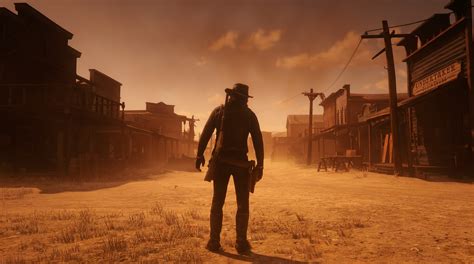 Outlaws Red Dead Redemption 2 Arthur Morgan Valentine Town