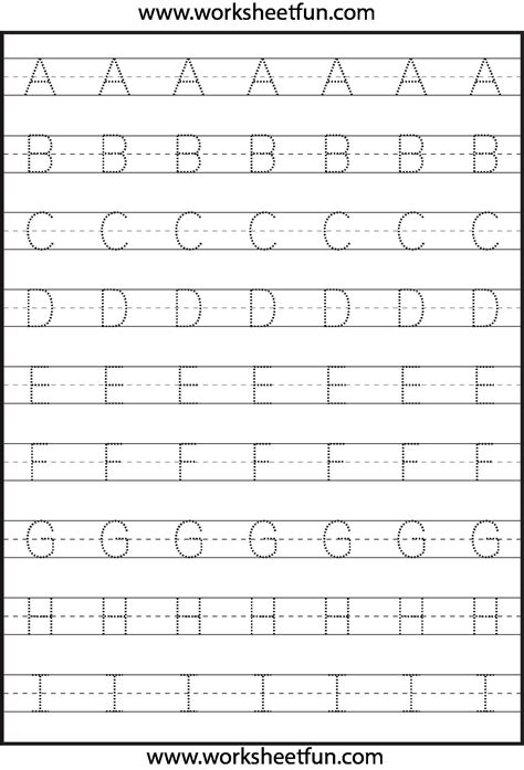 This figure depicts an abc worksheet, one of the worksheets utilized in cpt . Alphabet Tracing Worksheets Pdf