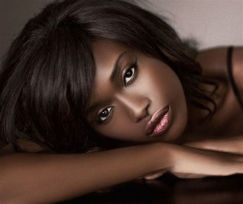 African Beauty Joelle Kayembe A Top Model From Congo Based In South Africa Dark Skin Women