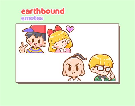 Earthboundmother 2 Emotes Violets Ko Fi Shop Ko Fi ️ Where