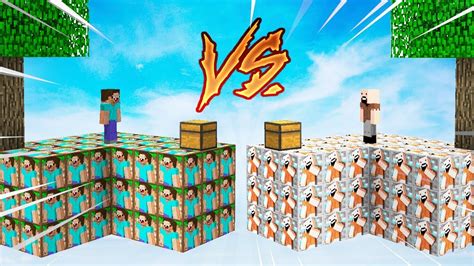 El Noob Vs Notch 💥 Batalla De Lucky Blocks En Islas Minecraft Lucky