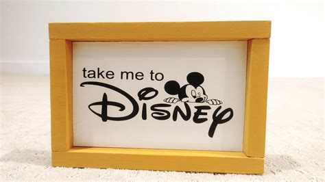 Take Me To Disney Disney Sign Disney Ts For Her Etsy