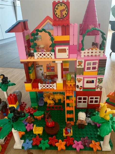 Lego duplo haus lego haus lego kreativ spiel und spaß rund ums kind spiele basteln lego duplo zug lego züge. Lego Duplo Haus& Tieren& Safari Bus | Kaufen auf Ricardo