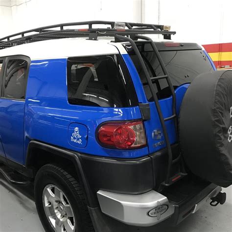 Toyota Fj Cruiser Roof Rack Fully Enclosed Deluxe Alloy Cage
