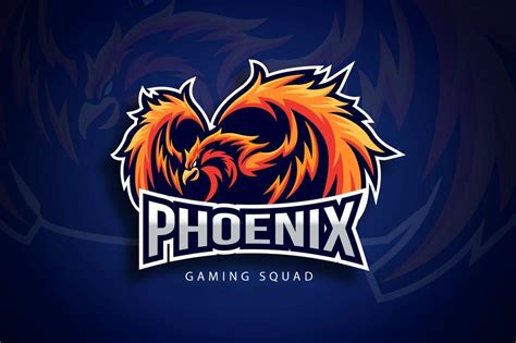 Phoenix Logo Mascot And Esport De Aqrstudio Na Envato Elements Vector