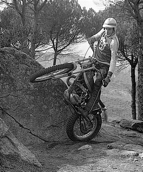 Bultaco Motorcycles Motos Trial Trial Bike Bike Trails Champions Trials Moped Rider The Past