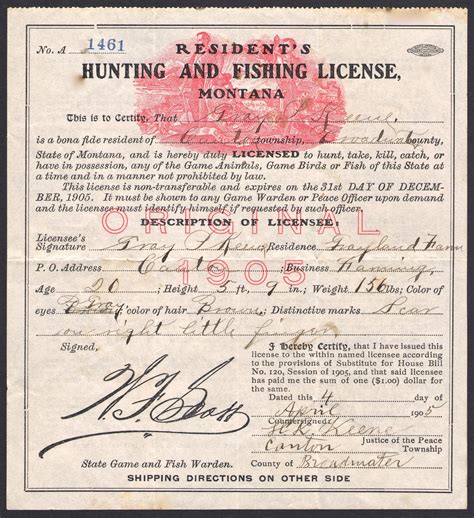 In general, for visitors and residents, aged under 13 requires no license. Earliest Hunting & Fishing Licenses - Waterfowl Stamps and ...