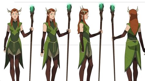 character designs by phil bourassa for the legend of vox machina character design character