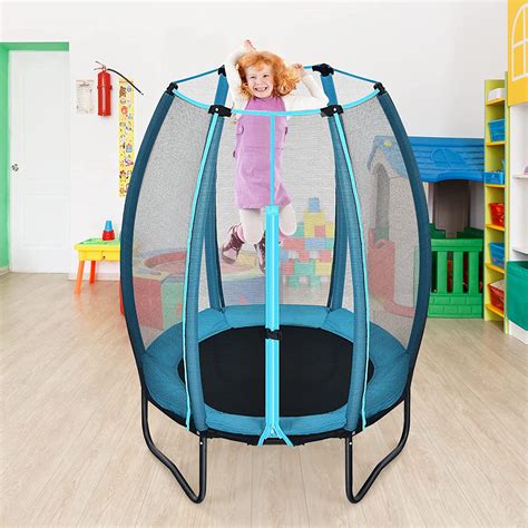 Giantex Trampoline For Kids Mini Toddler Trampoline Wenclosure Net