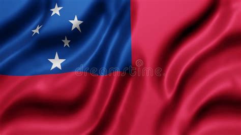 National Samoa Flag Waving Stock Video Video Of Flag 228947875