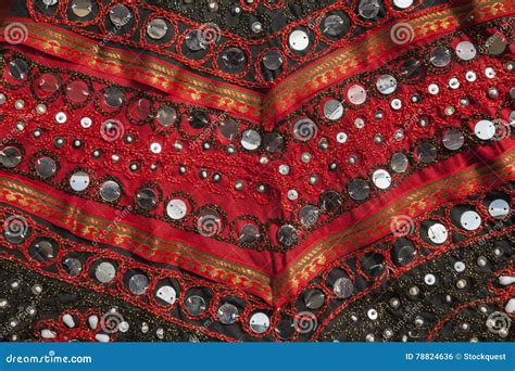 Rajasthani Embroidered Textile Stock Photo Image Of Craftsmanship