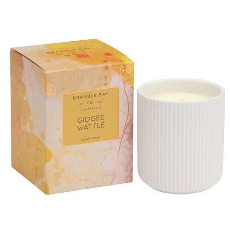 Native Gidgee Wattle Candle G Bramble Bay Co Bramble Bay Candle