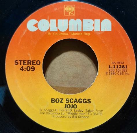 Boz Scaggs Jojo Y Do Like You Do In New York Ep 45 Rpm Vinil Acetato