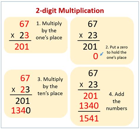 Practice multiplying large numbers at mathplayground.com! Multiply 2-digit numbers by 2-digit numbers (examples ...