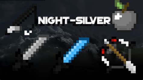Minecraft Pvp Texture Pack Itsaustennns Night Silver