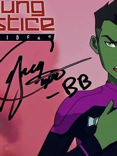 Greg Cipes Beast Boy Young Justice Autographed 8x10 Jsa