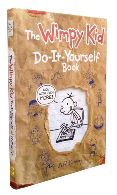 Скан хорошего качества, отсутствуют обложка и комиксы. THE WIMPY KID DO-IT-YOURSELF BOOK | Wimpy Kid