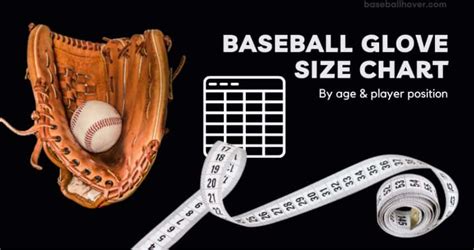 How To Size A Baseball Glove Sizing Chart And Tips