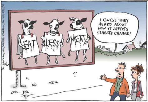 Political Cartoon On Environmental Crisis Underway By