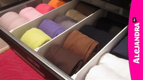 How To Organize Dresser Drawers Fold Underwear Bras And Socks Youtube