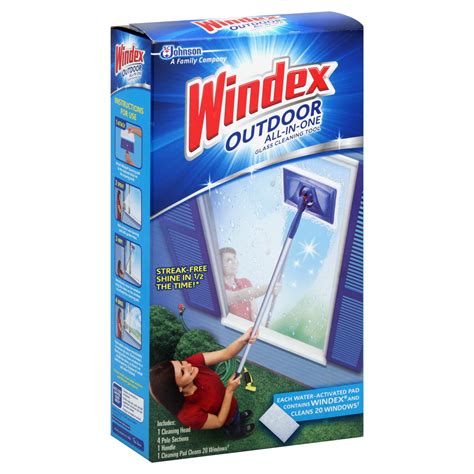 Windex Glass Cleaning Tool All In One Outdoor 1 Tool