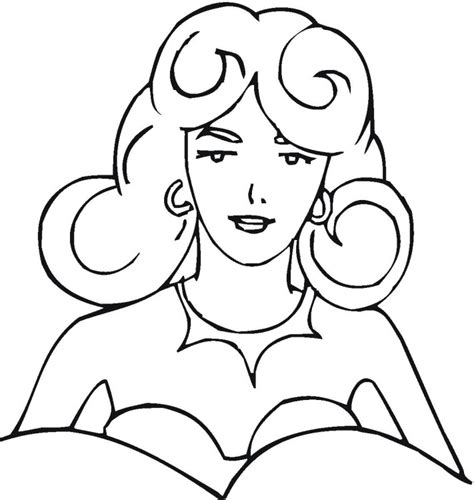 Naked Girl Coloring Pages