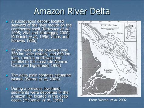 Ppt Sedimentation In The Amazon River Delta And Nearby