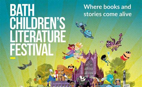 Line Up For This Years Bath Childrens Literature Festival Revealed