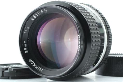 Excellent Nikon Nikkor Ai S 85mm F2 Ai S Lens From Japan A136