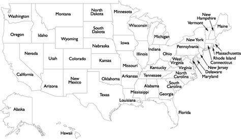 Map Of The United States Of America With Names Twitterleesclub