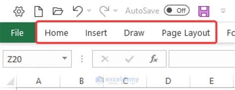 How To Show Toolbar In Excel 4 Simple Ways Exceldemy