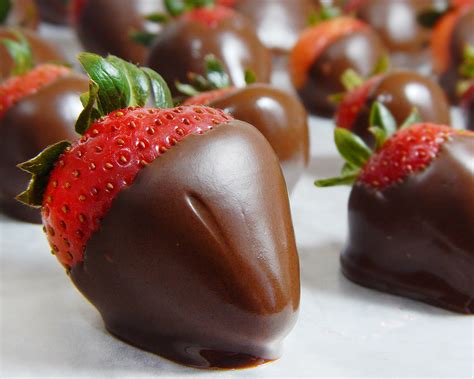 Chocolate Covered Champagne Strawberries Frosting And A Smile