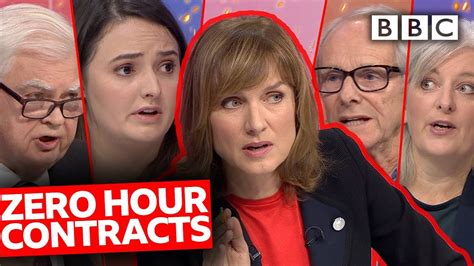 zero hour contracts freedom or exploitation question time bbc youtube