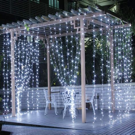 Led Curtain Light Fairy String Light With Ir Remote For Etsy