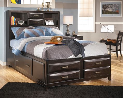 kira full storage bed  ashley     coleman furniture