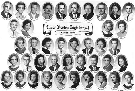 1958 Class Photos