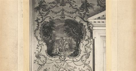 Summer Front Hall Wallpaper Panel Van Rensselaer Manor House