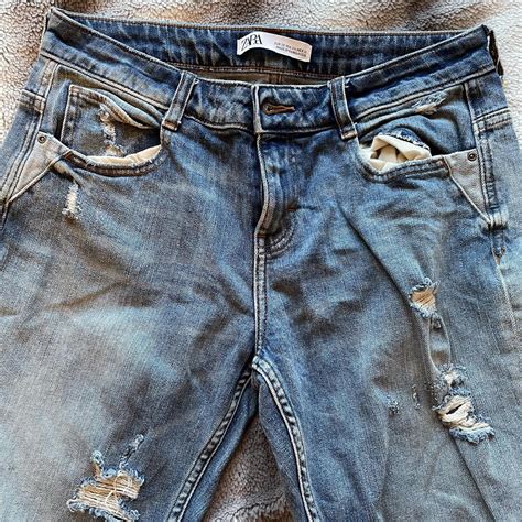 Zara Womens Blue Jeans Depop