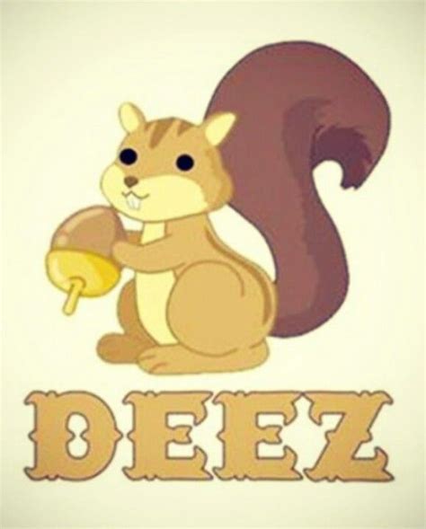 Deez Nuts Squirrel Svg