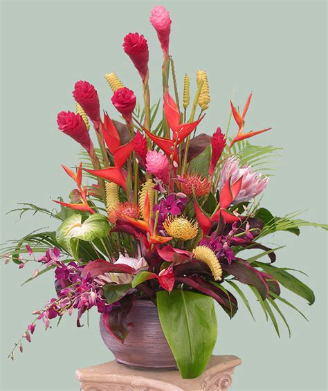 Extra Extra Large Tropical Arrangement Hana Tropicals Buy Tropical Flowers Fresh From Maui