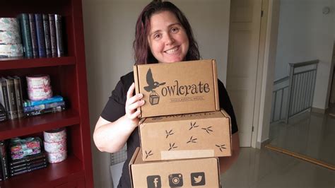 Owl Crate Unboxing Jan Feb And March Youtube