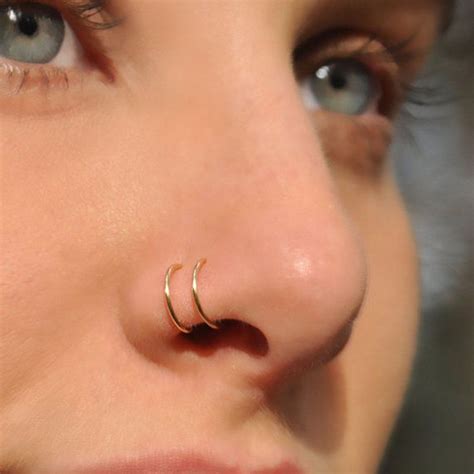 uk silver nose ring hoop 6mm extra small septum hoop 0 6mm nose hoop cartilage ebay