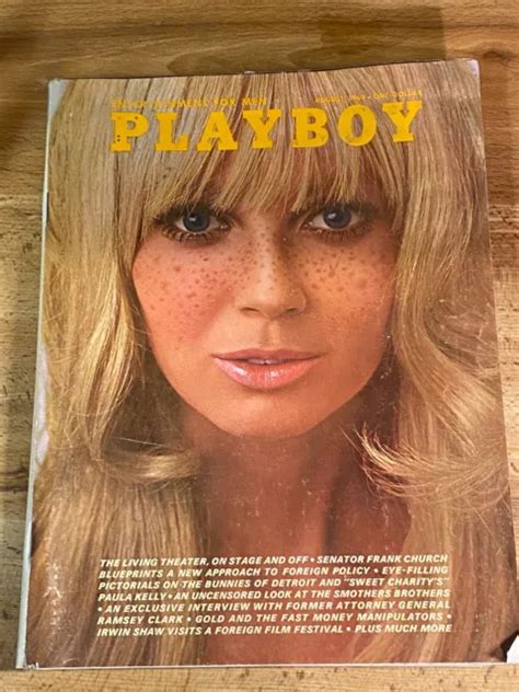 VINTAGE PLAYBOY AUGUST 1969 Ramsey Clark Smothers Brothers Vargas