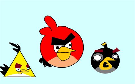 Angry Birds Flying By Mommamia51 On Deviantart