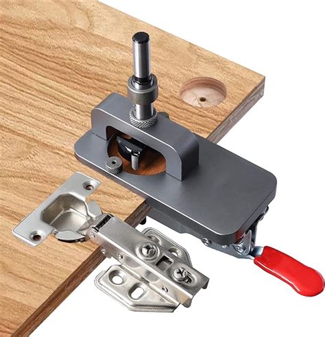 35mm Concealed Hinge Jig With Clamp Stainless Steel Cup Style